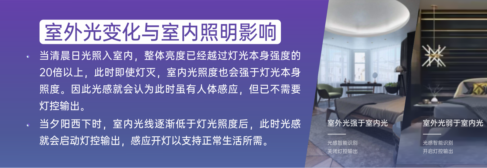 PA467-室外光變化與室內(nèi)照明影響